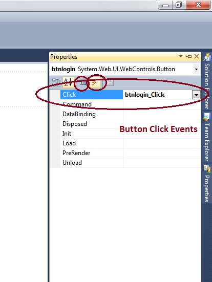 ASP.Net Button Control Example