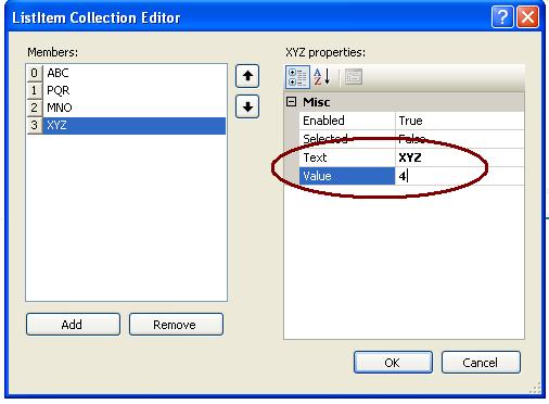 How to add new items in listbox control in asp.net.
