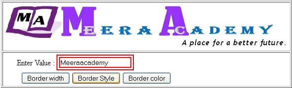 change Textbox BorderStyle in ASP.NET - ASP.NET Textbox Example