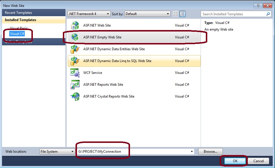 ASP.Net - SQL Server connection using SqlDataAdapter method.