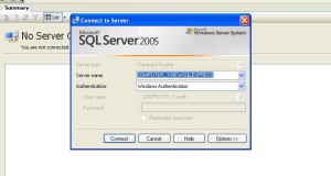 Databse Connection in Windows Application with ms sql server C#