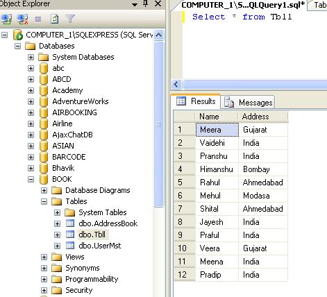 Copy Data from one table to other table in sql server