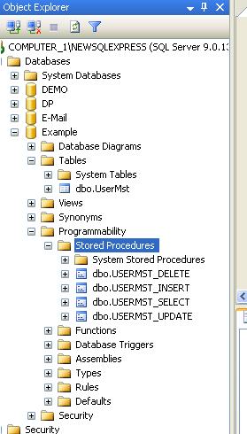 create stored procedure in sql server