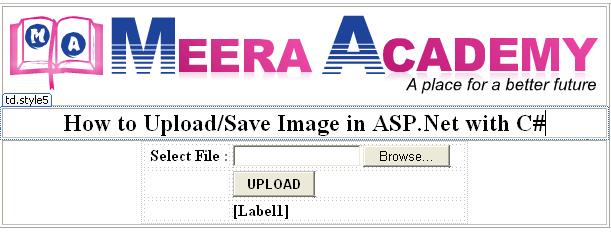 FileUpload contorl in ASP.Net with C#