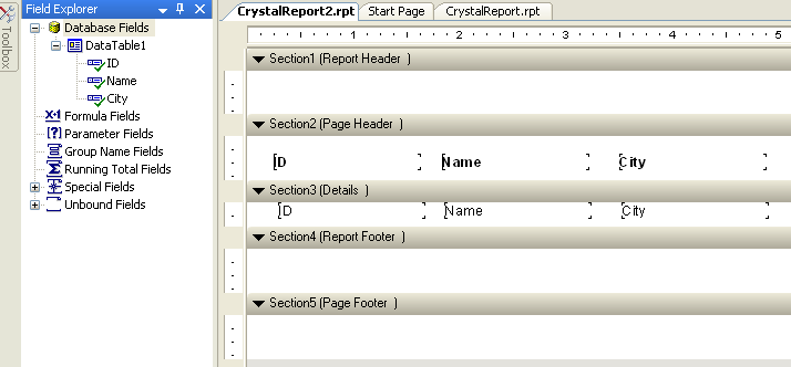 Create and Bind Crystal Reports without Database in ASP.Net C#