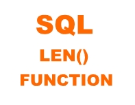 sql len() function