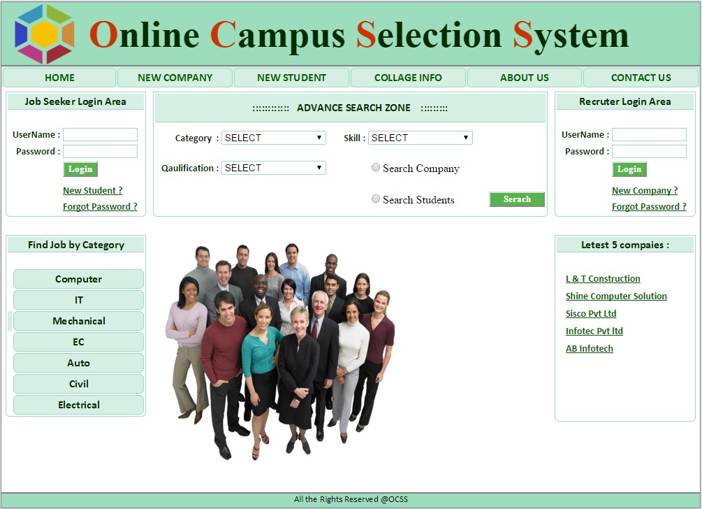 Campus Selection System 