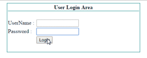 create login form in asp.net using database